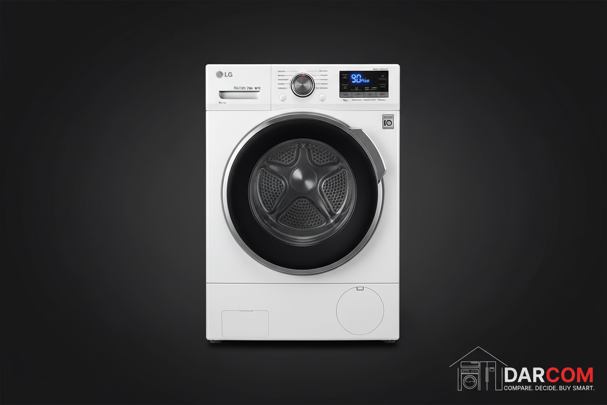 LG RH1077WVK Heat Pump Dryer 9.0 KG - White