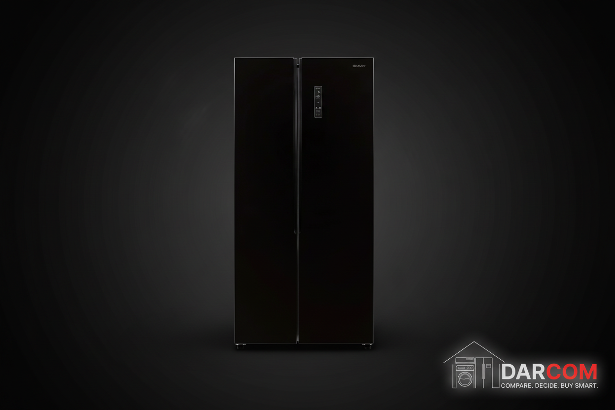 Sharp SJ-X815P-BK3 Side-by-Side 724L - Black