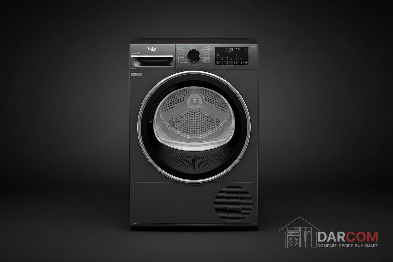 Beko Heat Pump Dryer 8.0 KG - Manhattan Grey | B5T68254MG