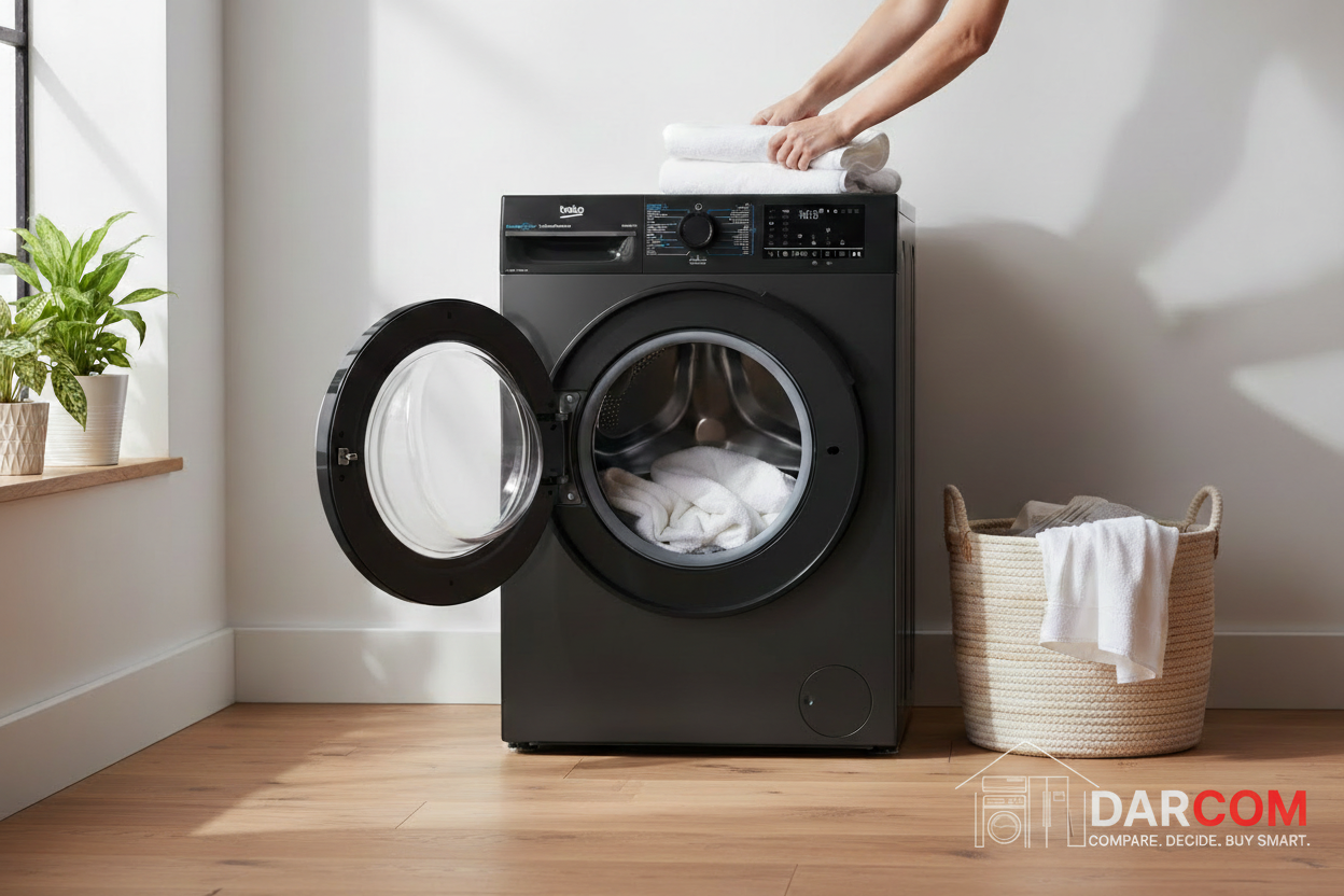 Beko BM3WFT412400BS - 12kg ProSmart Inverter Washing Machine