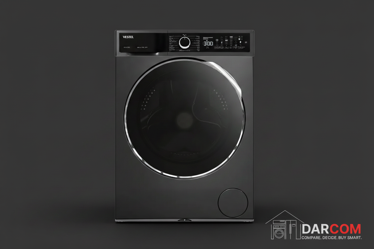 Vestel WB1014T3DXS 10KG Front Load Washing Machine - Steam Inverter