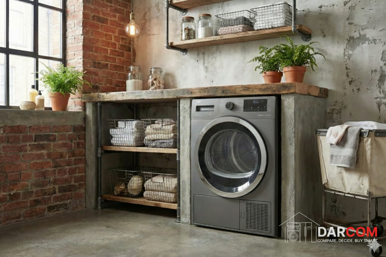 Beko Heat Pump Washer/Dryer 9KG - Manhattan Grey | B5T69233MG