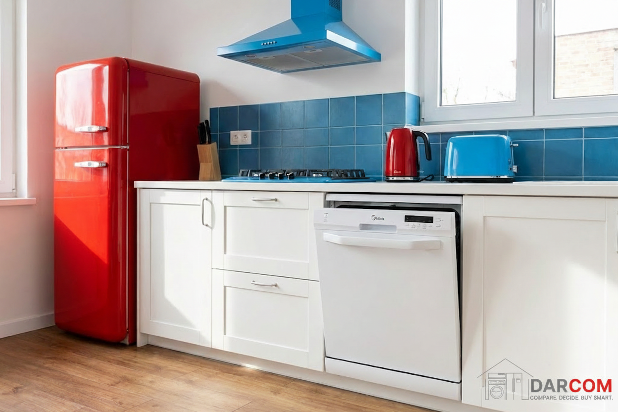 Midea WQP14-5201C Dishwasher 14 Place Settings - Full Specs & Comparison