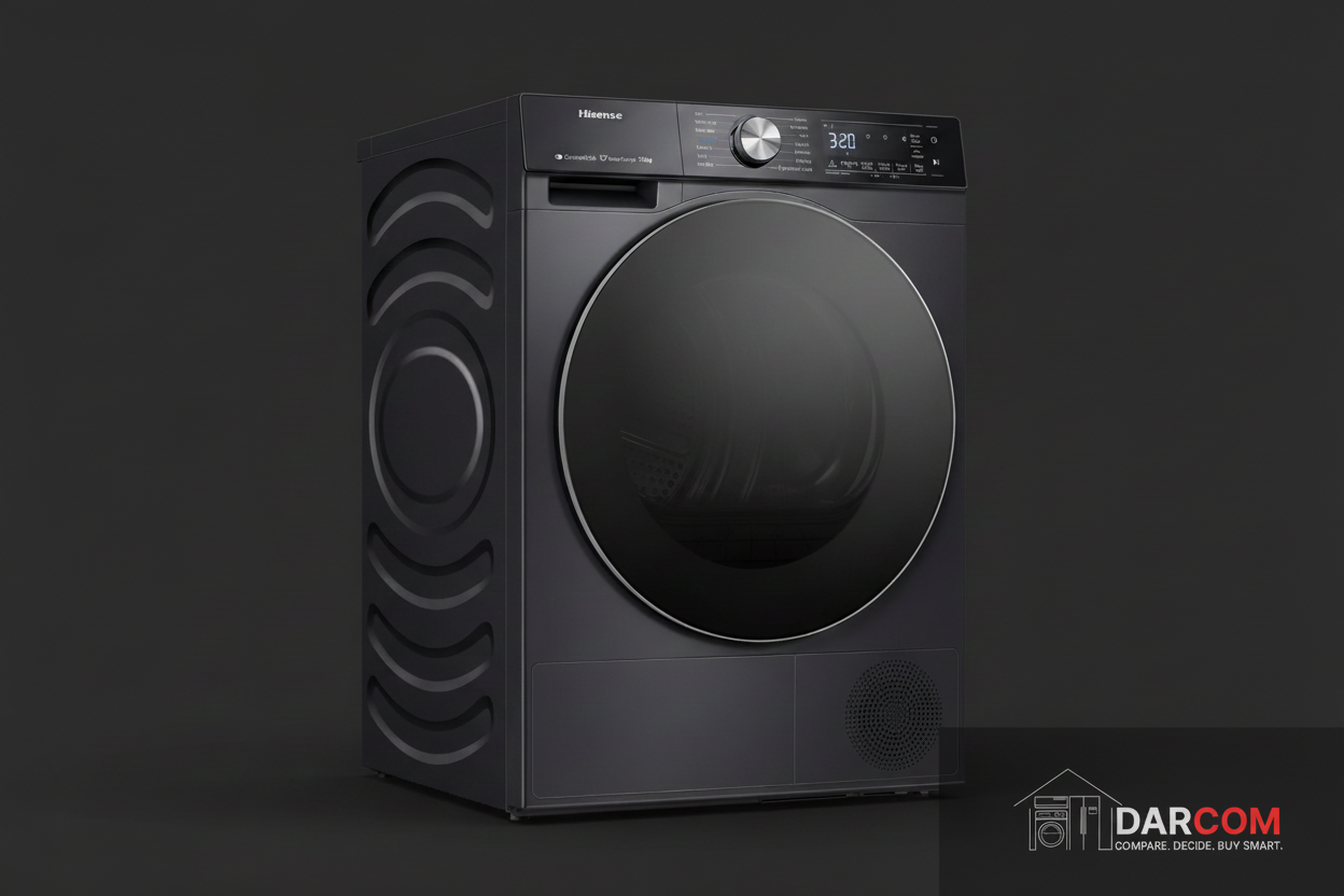 Hisense DH5S102BB Heat Pump Dryer 10.0 KG Black