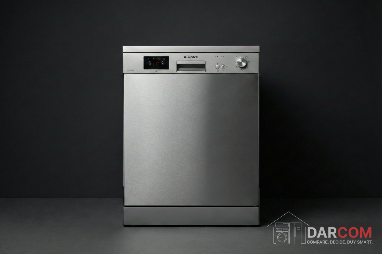 Conti DW-71B23-SL Dishwasher - Silver