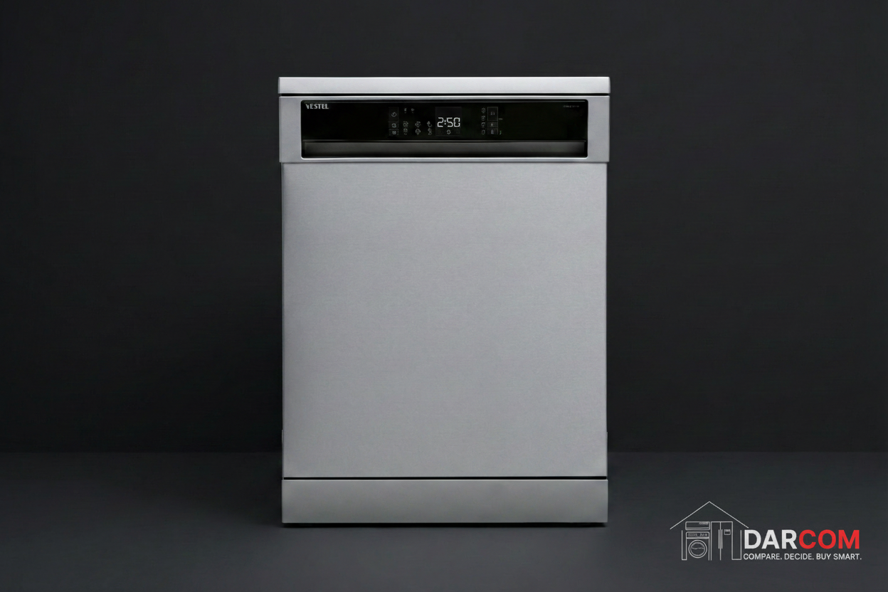 Vestel Dishwasher 13 Place Settings - Silver | DWFA1E6B0X