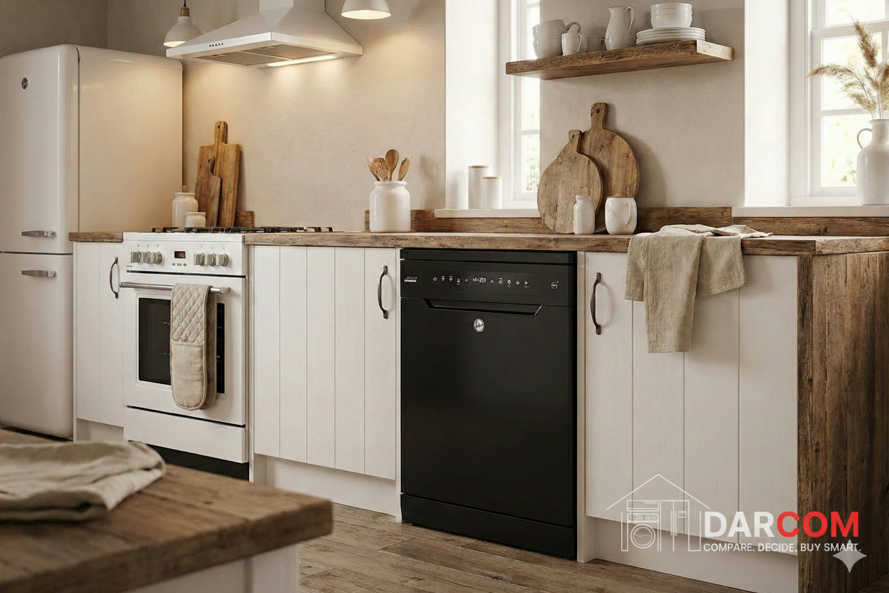 Hoover HF 6C4F0B Dishwasher - Black