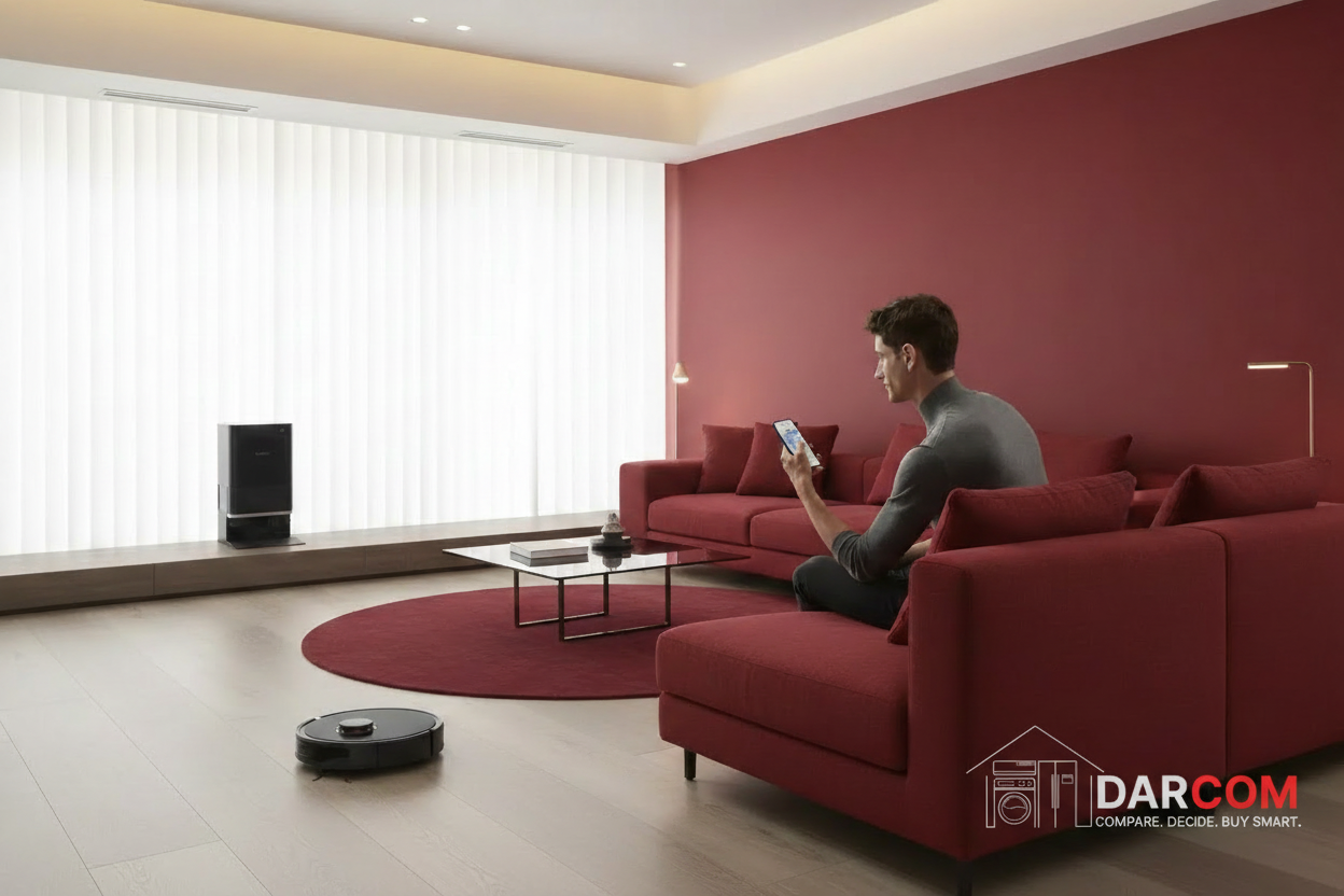 Xiaomi X20 Max Robot Vacuum - 8,000 Pa AI Camera Station