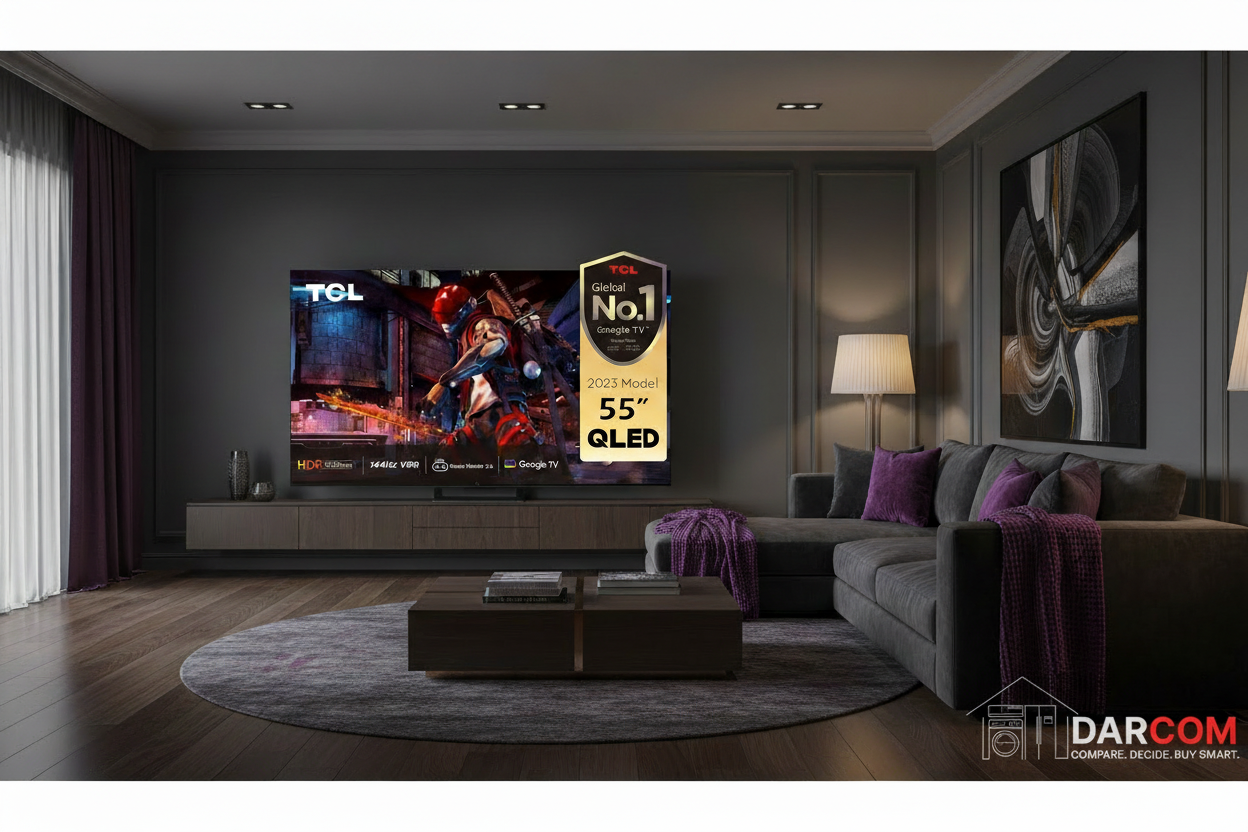 TCL 55C745 55" QLED Smart TV (2023/2024)