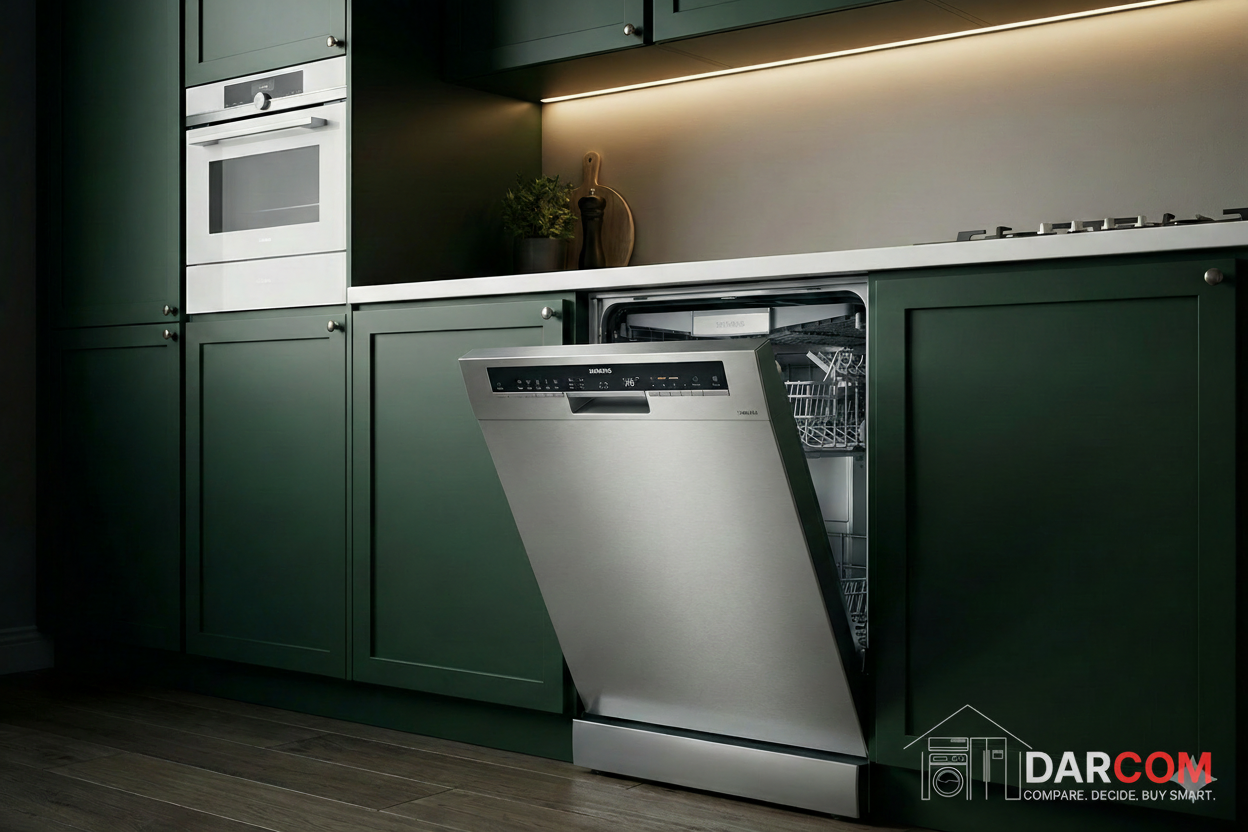 Siemens SN24D830TR Dishwasher - Silver