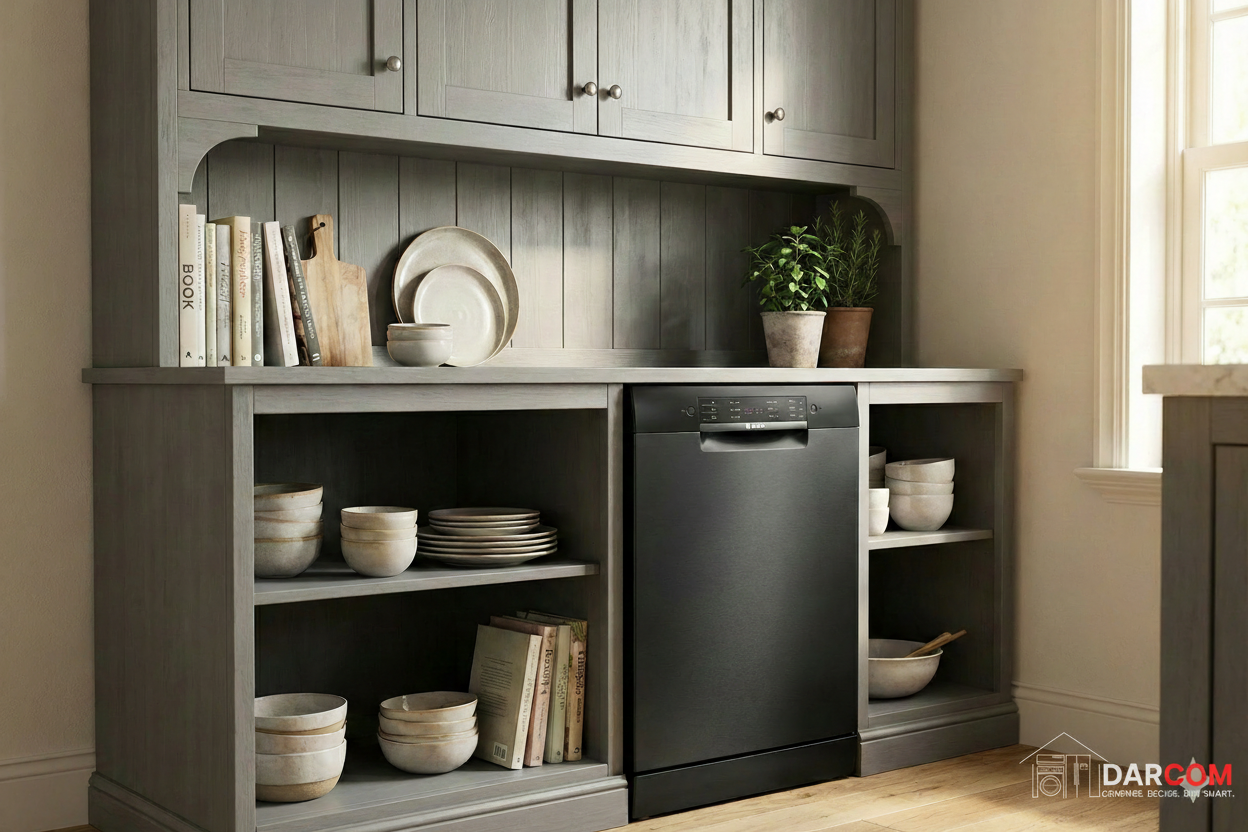 Bosch SMS4HMC65Q Dishwasher - Black