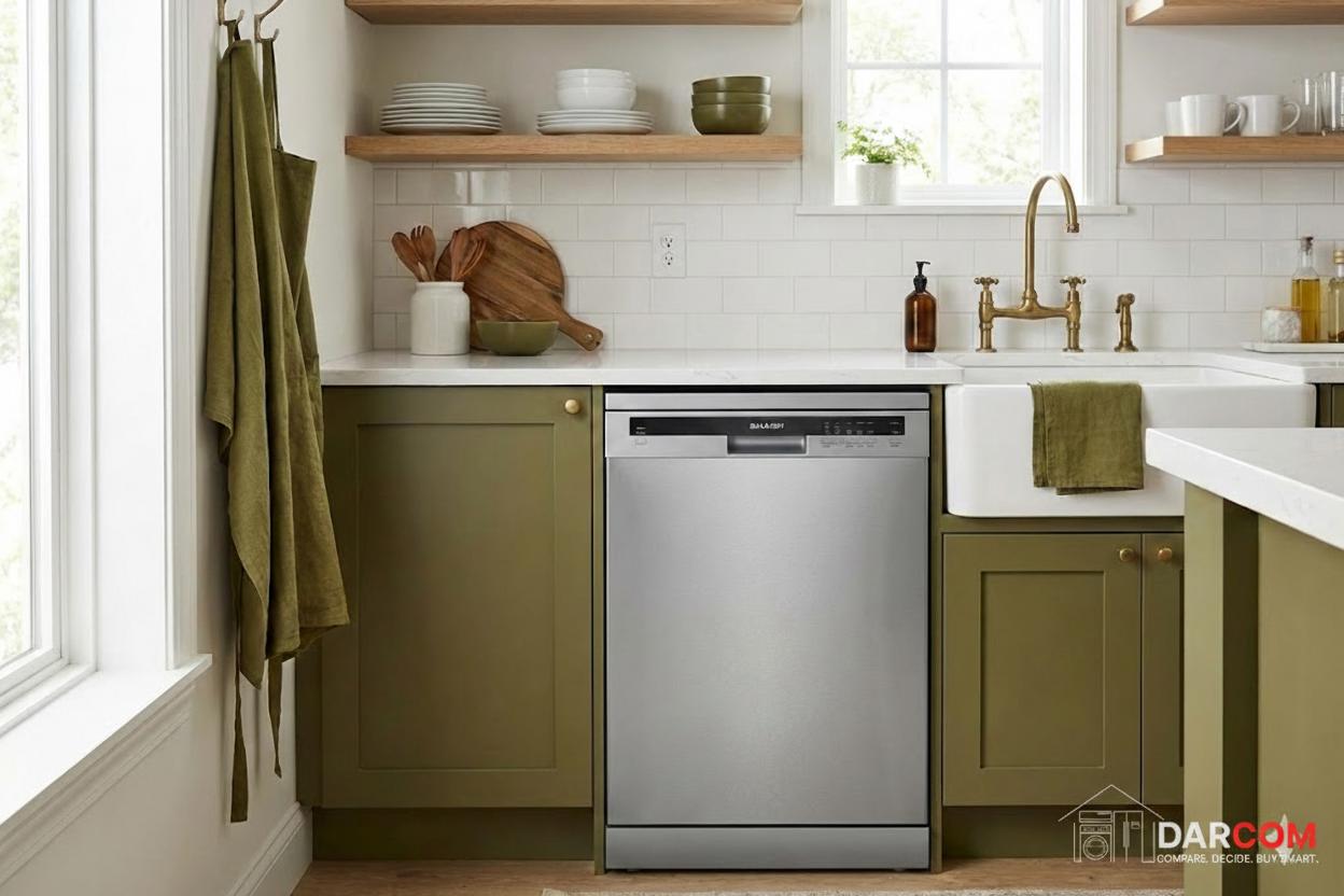 Sharp QW-V615-SS3 Dishwasher - Inox