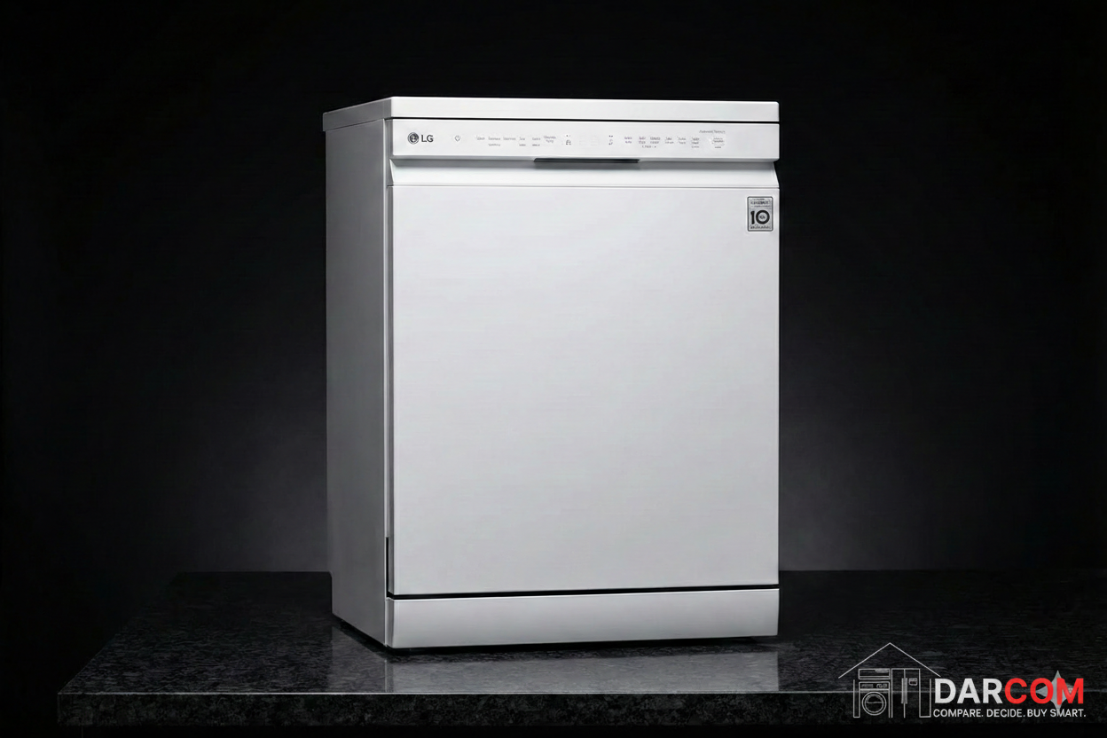 LG 14-Place Dishwasher with ThinQ & EasyRack DFB512FW | Darcomjo