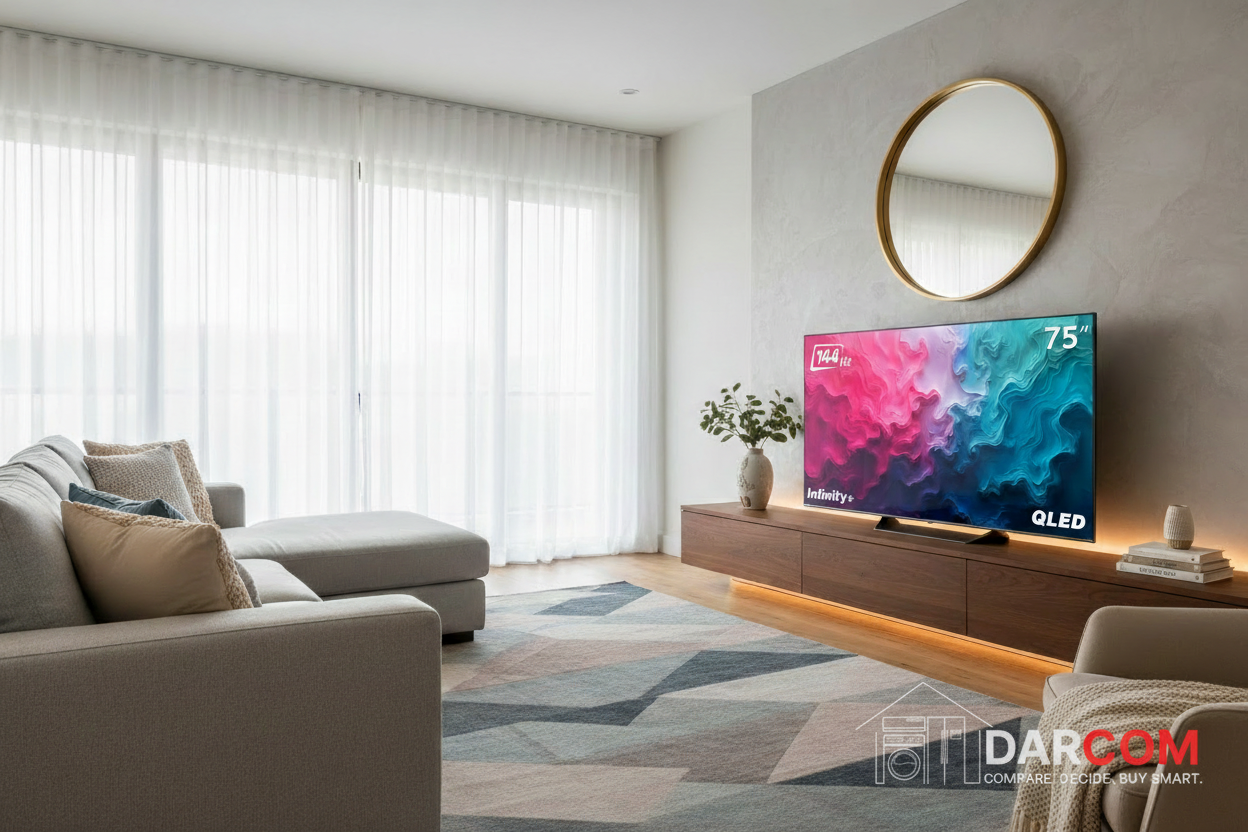 G-Guard GG-75 CQG Infinity+ 75" QLED TV