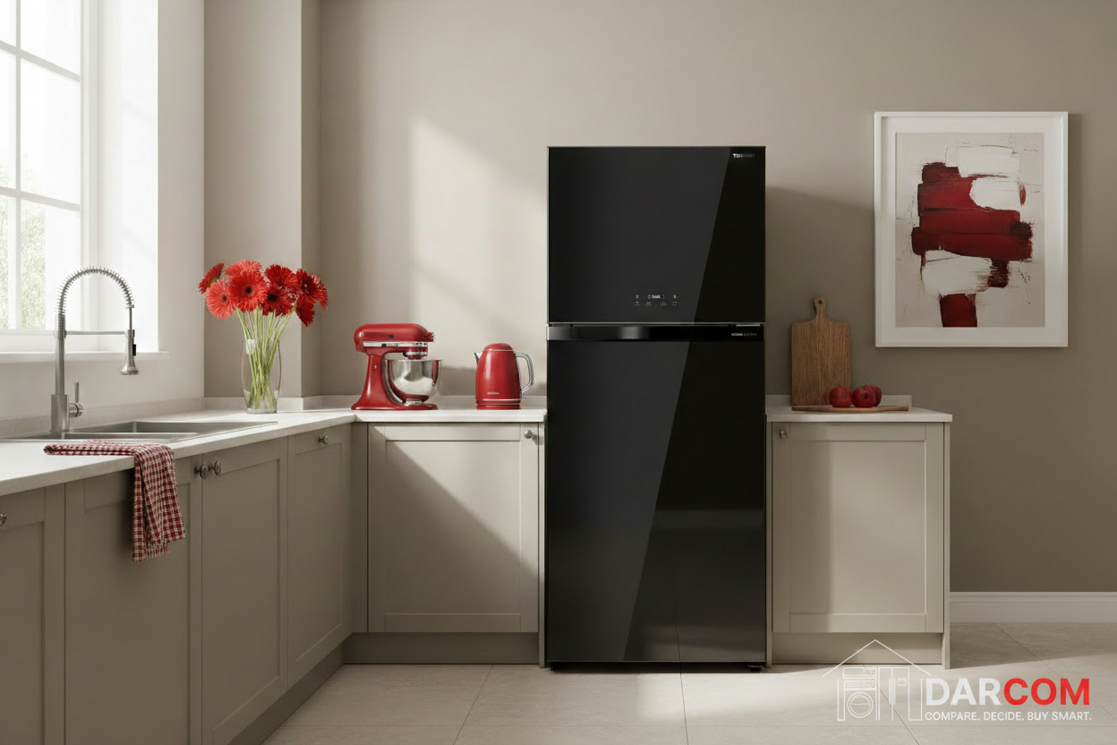 Toshiba GR-A820U(XK) Top Mount 600L - Black Stainless