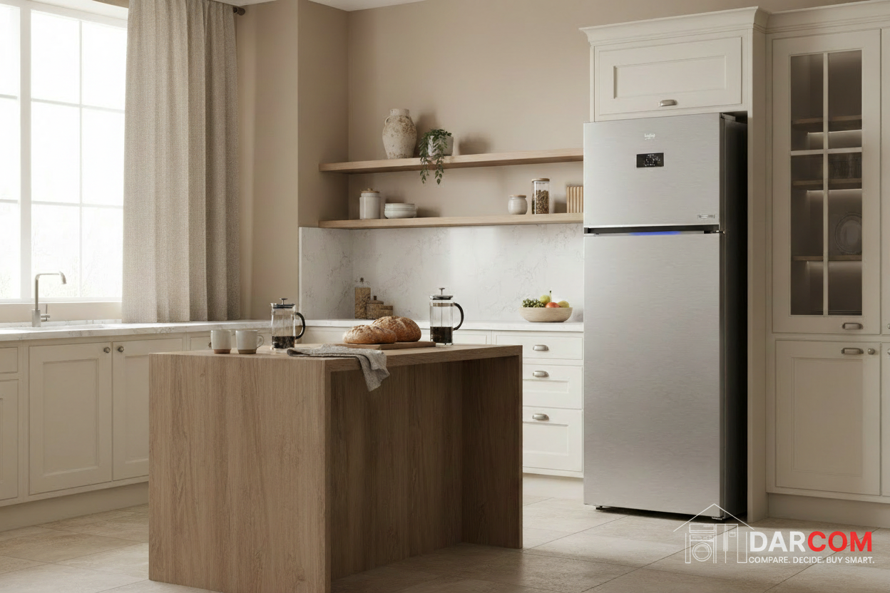 Beko B3RDNE66HXP Top Mount 557L - Stainless Steel
