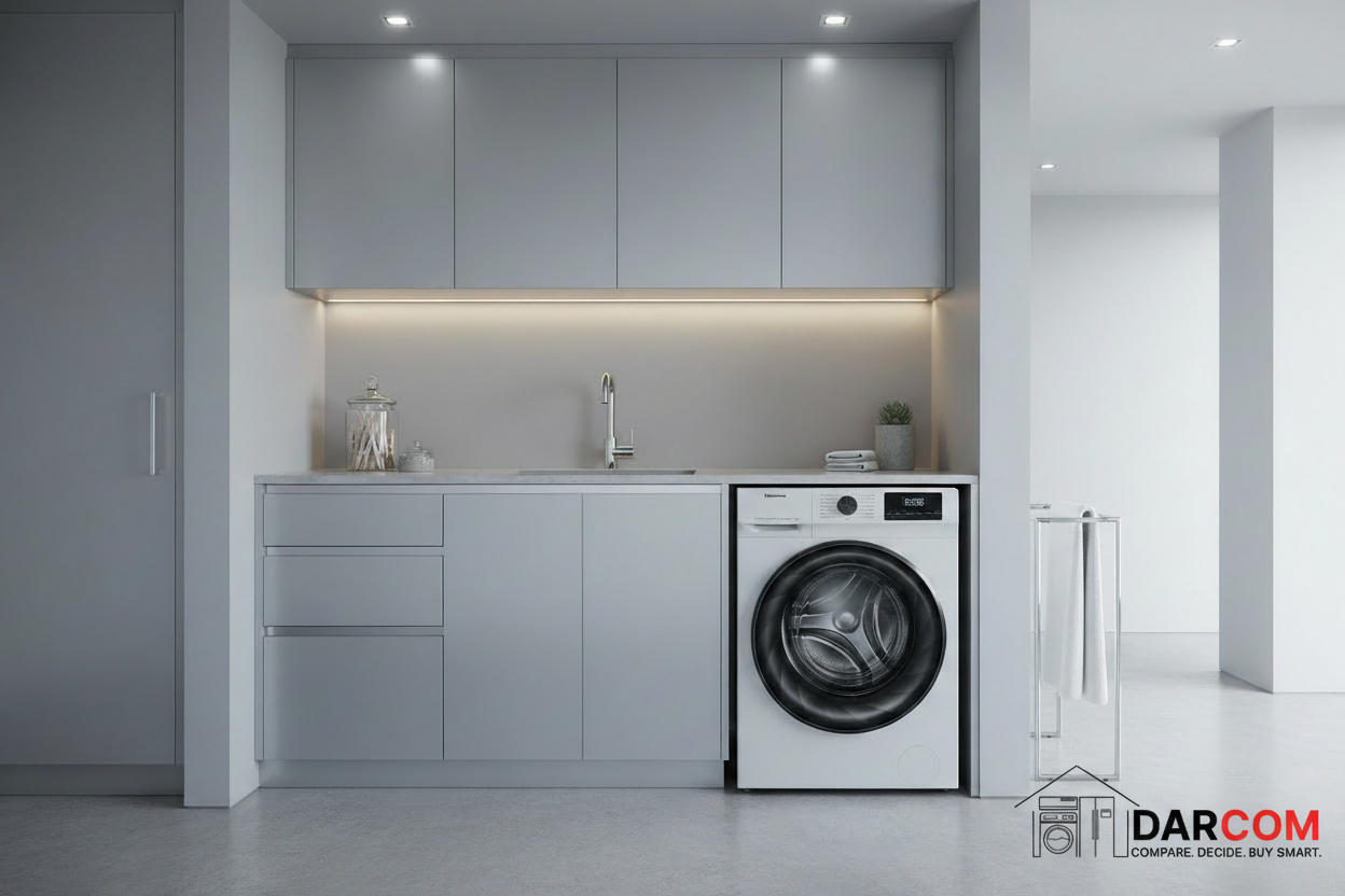 HISENSE WFQP8012JT/S - 8kg Silver Washing Machine