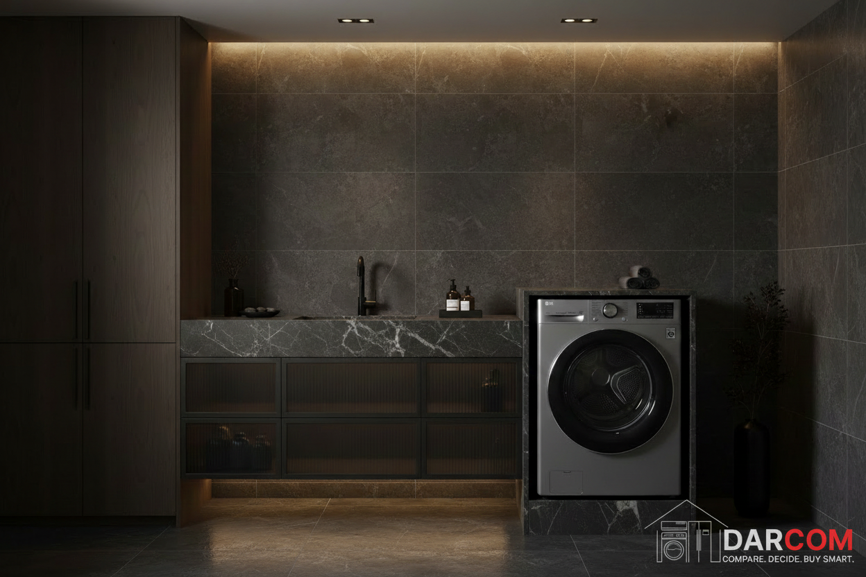 LG RH1077SVK Heat Pump Dryer 9.0 KG - Silver