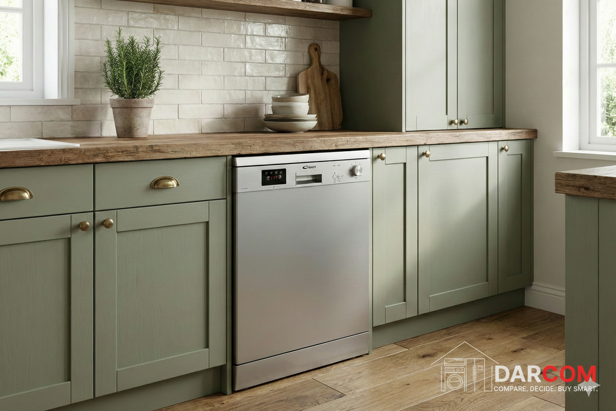Conti DW-71B23-SL Dishwasher - Silver