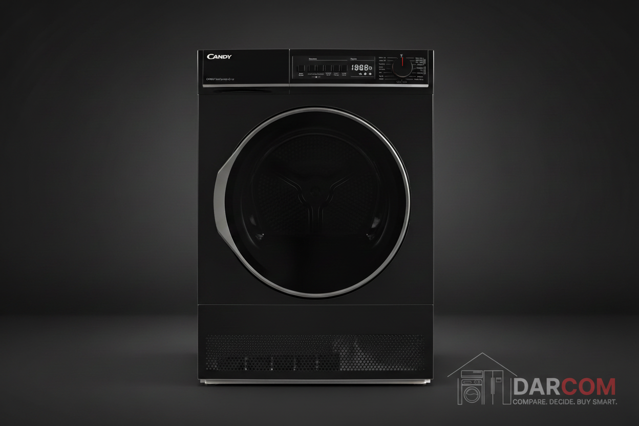 Sharp KD-FCS910D2-B/S Condenser Dryer 9.0 KG Black/Silver