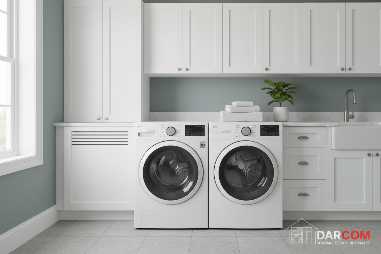 LG RH1077WVK Heat Pump Dryer 9.0 KG - White
