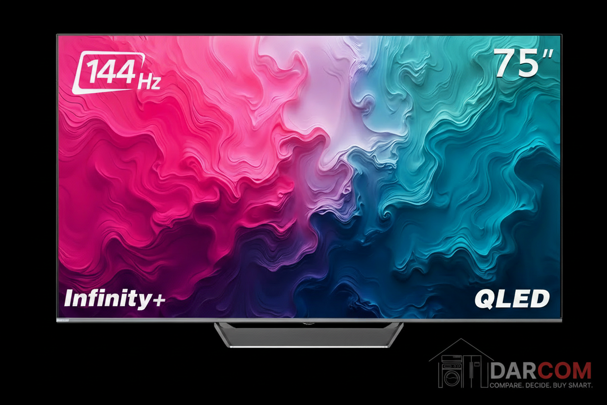 G-Guard GG-75 CQG Infinity+ 75" QLED TV