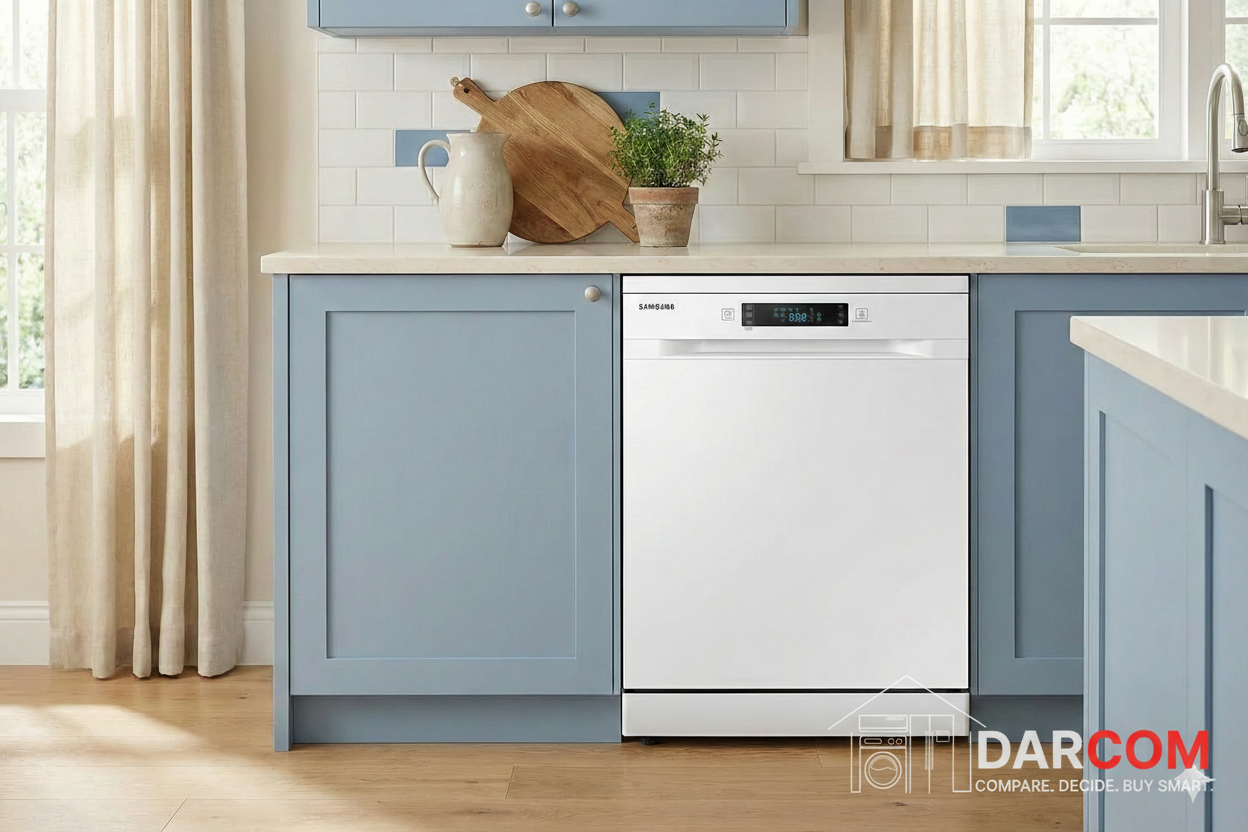 Samsung DW60M5070 Dishwasher - White | Product Information