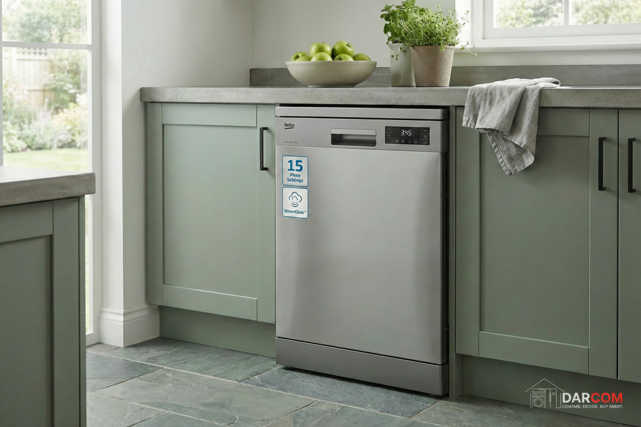 Beko BDFN36422XQ Dishwasher - Silver