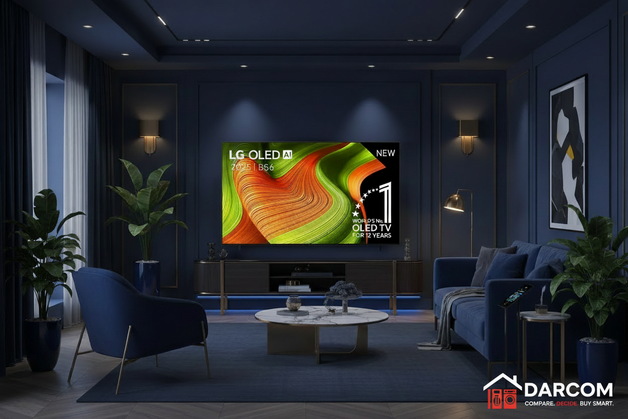 LG OLED65B56LA 65" OLED 4K Smart TV - Perfect Black Cinema