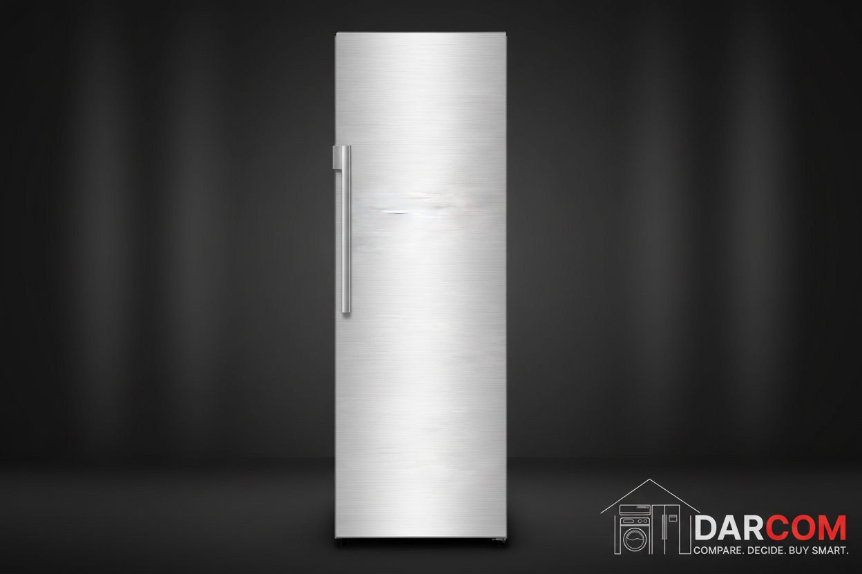 Skyworth SRS-226DBE Upright Freezer 166L - 5 Drawers - Stainless Steel