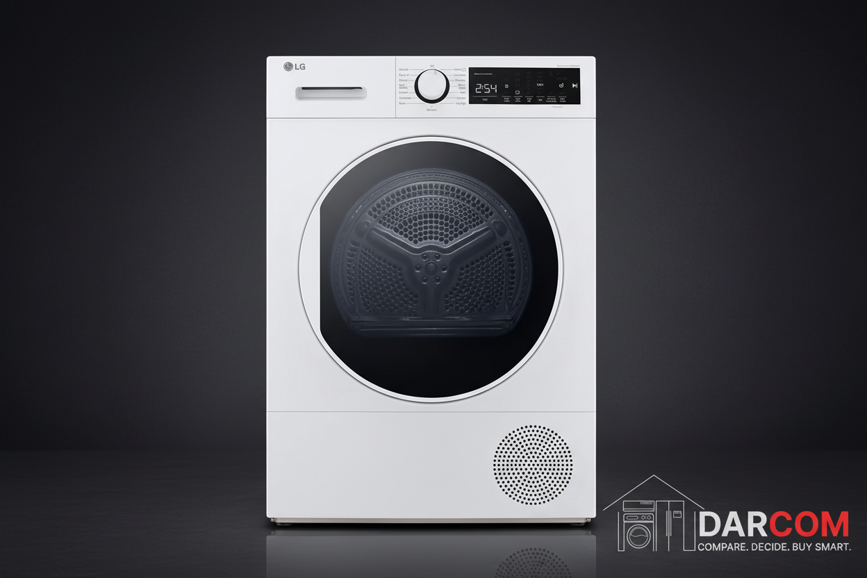 LG RH80T2APGRM Heat Pump Dryer 8.0 KG - White