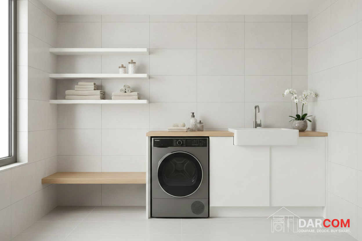 Vestel TDH89GT3DX Heat Pump Dryer 9.0 KG Dark Silver