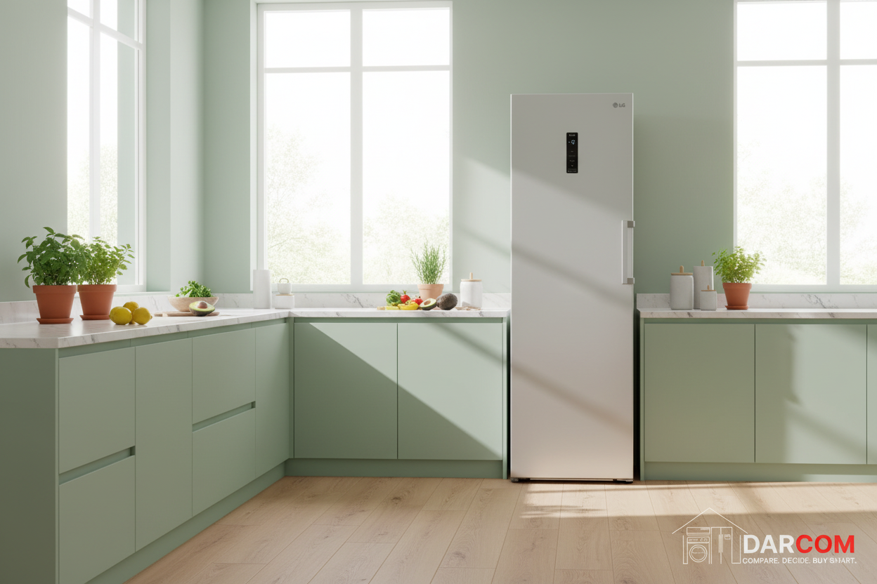 LG GC-B514ELFM 324L Upright Freezer - Smart Inverter No Frost