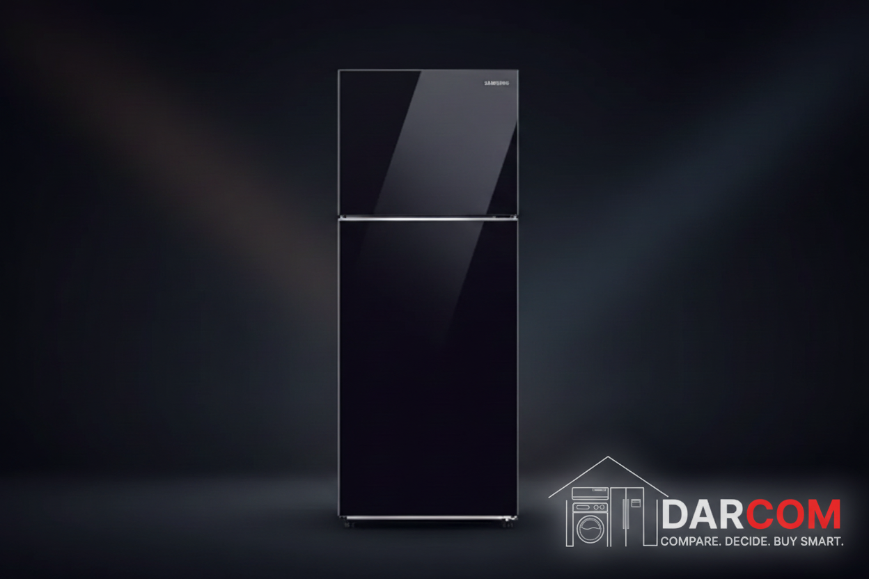 Samsung RT47CB66 Bespoke Top Mount Refrigerator 460L - Clean Black Glass | Jordan