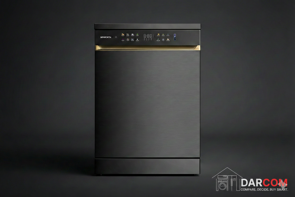 Skyworth D1507LH3B Dishwasher - Grey