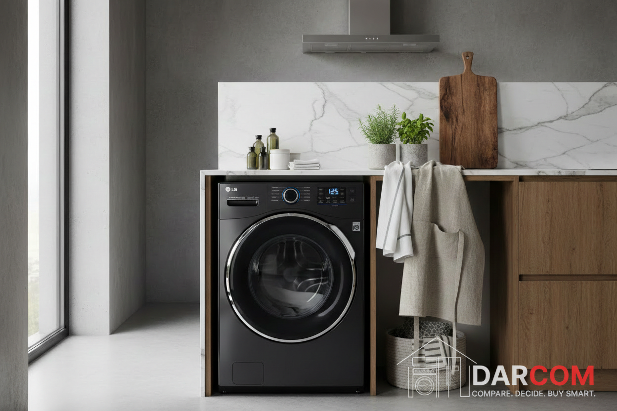 LG 8kg AI Washing Machine with ThinQ & Steam F2Y1TYP6J | Darcomjo