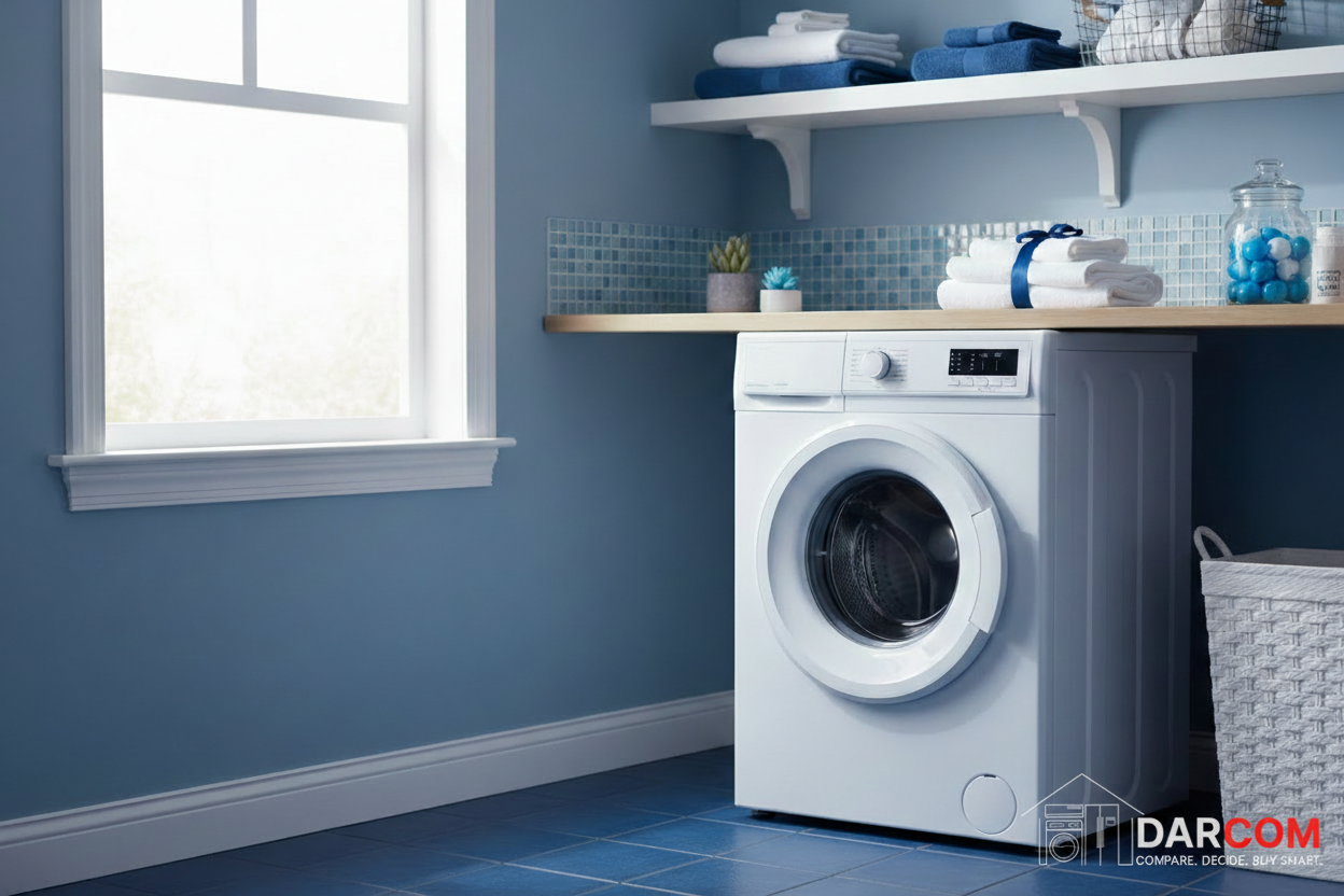 Sharp ES-FE810DZL-W Front Load Washing Machine - 8 kg White