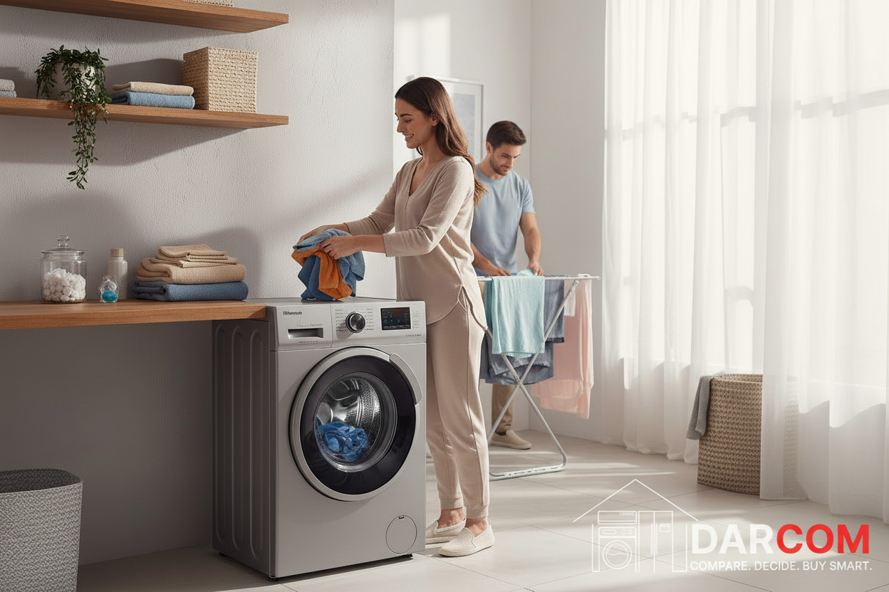 Hisense WFQP7012JT/P - 7kg BLDC Inverter Washing Machine
