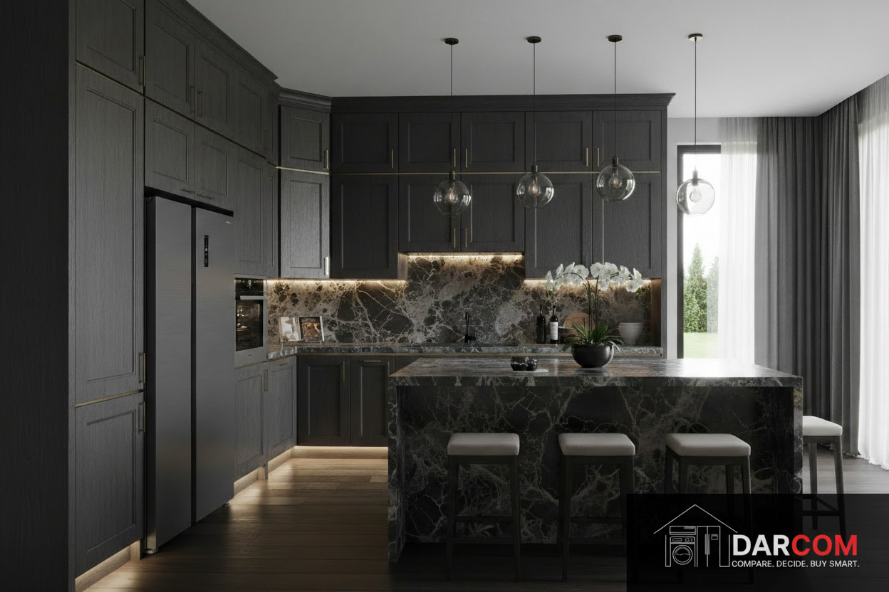 Skyworth SBS-558WPED Side-by-Side 541L - Dark Inox