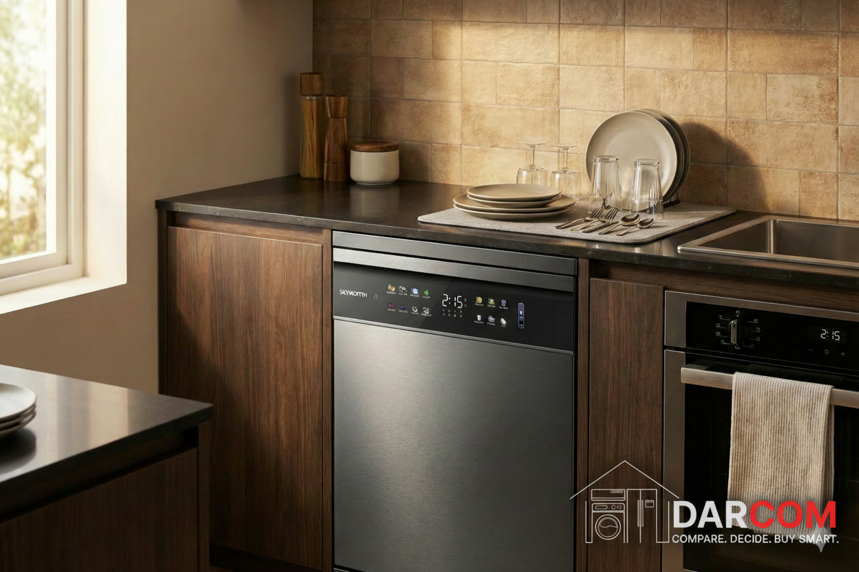 Skyworth D1506LE3C Dishwasher - Grey