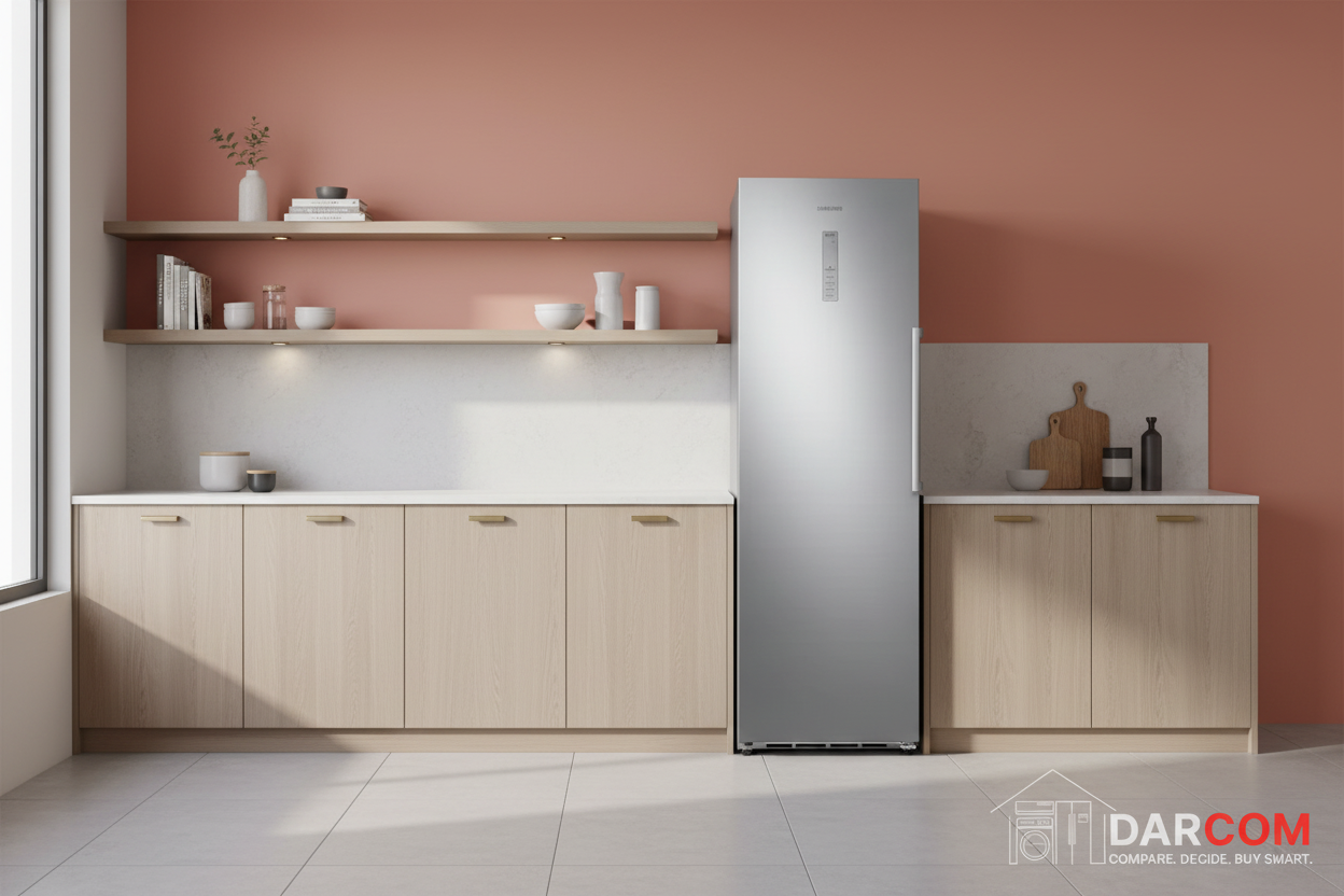 Samsung RZ32M71207F/SG Upright Freezer 315L - 7 Drawers - Silver | Product Information
