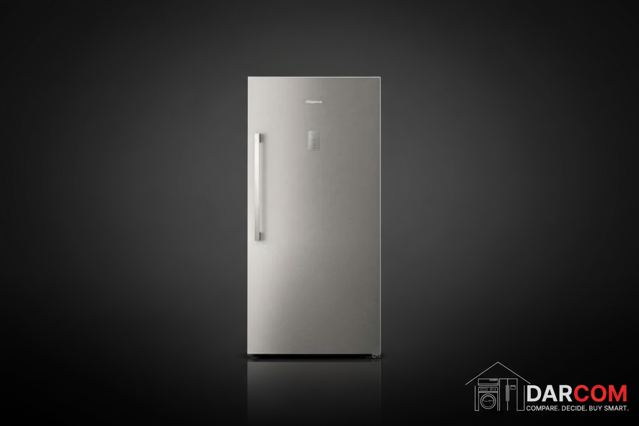 Hisense FV3N769NAI Upright Freezer 592L - 6 Drawers - Stainless Steel