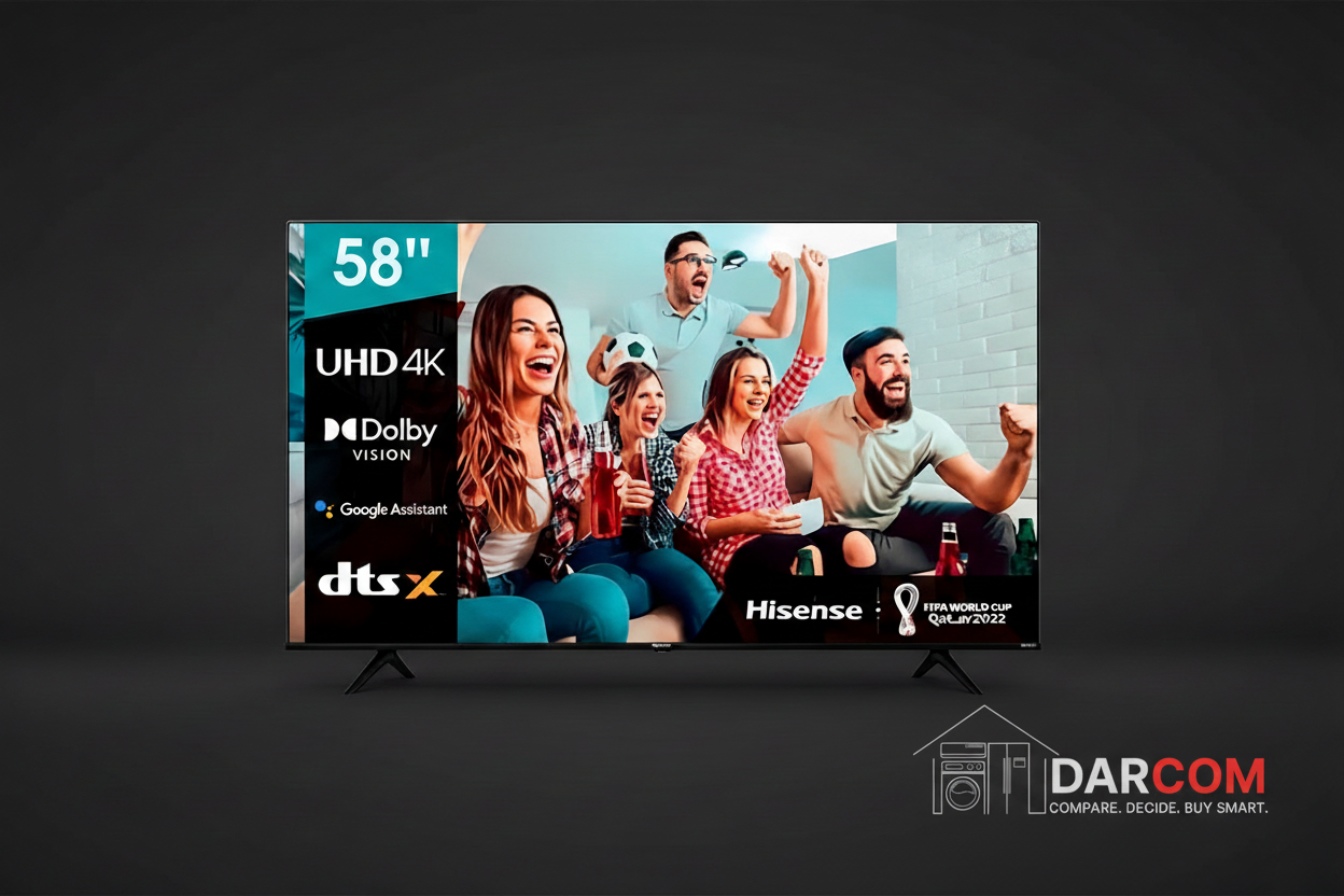 Hisense 58A61N.JO 58" 4K UHD LED Smart TV